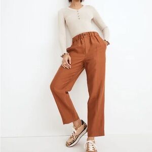 NWT Madewell Tapered Huston Pull On Pants